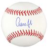 Image 1 : Aaron Judge Signed OML Baseball (Fanatics Hologram)