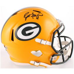 Brett Favre Signed Packers Full-Size Speed Helmet (Radtke COA  Favre Hologram)