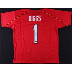 Stefon Diggs Signed Maryland Terrapins Jersey (Radtke COA)