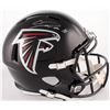 Image 1 : Calvin Ridley Signed Falcons Full-Size Speed Helmet (Beckett COA)