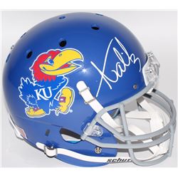 Aqib Talib Signed Kansas Jayhawks Full-Size Helmet (Radtke COA)