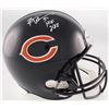 Image 1 : Brian Urlacher Signed Bears Full-Size Helmet Inscribed "HOF 2018" (Radtke COA)