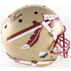 Charlie Ward Signed Florida State Seminoles Full-Size Helmet Inscribed "93 Heisman" (Radtke COA)