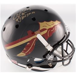 Charlie Ward Signed Florida State Seminoles Full-Size Helmet Inscribed "93 Heisman" (Radtke COA)