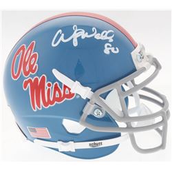 Wesley Walls Signed Ole Miss Rebels Mini Helmet (Radtke COA)