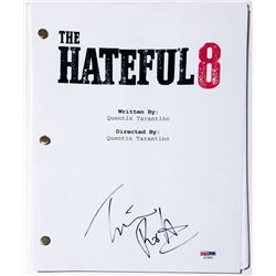 Tim Roth Signed "The Hateful Eight" Full Movie Script (PSA Hologram)