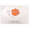 Image 1 : Vic Beasley Signed Clemson Tigers Logo Football (Radtke COA)