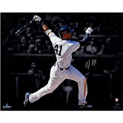 Miguel Andujar Signed Yankees "Hitting" 16x20 Photo (Steiner Hologram)