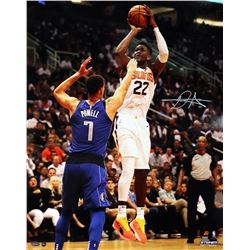 Deandre Ayton Signed Suns "NBA Debut" 16x20 Photo (Game Day Legends COA  Steiner COA)
