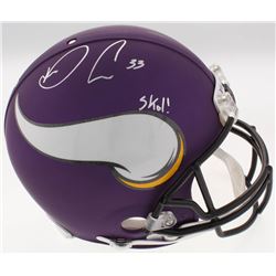 Dalvin Cook Signed Vikings Full-Size Authentic On-Field Helmet Inscribed "Skol!" (JSA COA)