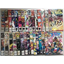 Lot of (48) 1981-2001 Marvel Uncanny X-Men 1st Series Comic Books