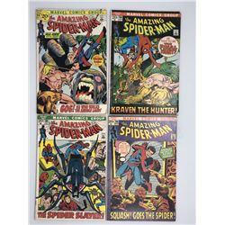 Lot of (4) 1971 Marvel Amazing Spider-Man 1st Series Comic Books with #103, #104, #105, #106
