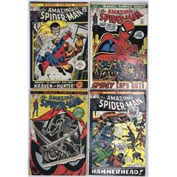 Lot of (4) 1972 Marvel Amazing Spider-Man 1st Series Comic Books with #111, #112, #113, #114