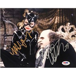 Michelle Pfeiffer  Danny DeVito Signed "Batman Returns" 8x10 Photo (PSA LOA)