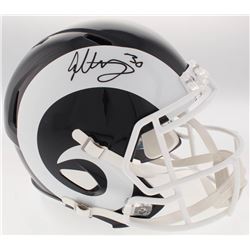 Todd Gurley Signed Rams Full-Size Speed Helmet (Radtke COA)