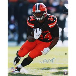 Nick Chubb Signed Cleveland Browns 16x20 Photo (JSA COA)