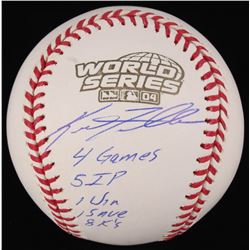 Keith Foulke Signed 2004 World Series Baseball With (5) Inscriptions (JSA COA)