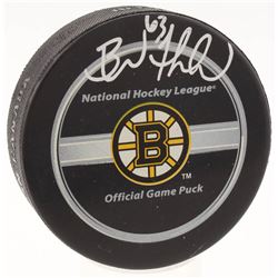 Brad Marchand Signed Boston Bruins Official Game Puck (JSA COA)