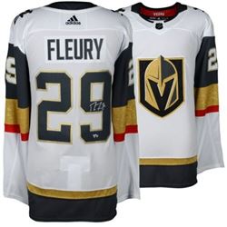 Marc-Andre Fleury Signed Adidas Authentic Vegas Golden Knights Jersey (Fanatics Hologram)