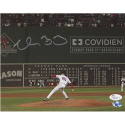Clay Buchholz Signed Boston Red Sox 8x10 Photo (JSA COA  Sure Shot Promotions Hologram)