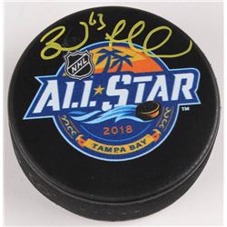 Brad Marchand Signed 2018 NHL All-Star Game Logo Hockey Puck (Marchand Hologram)