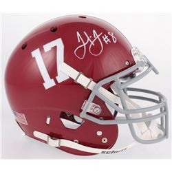 Julio Jones Signed Alabama Crimson Tide Full-Size Authentic On-Field Helmet (JSA COA)