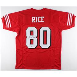 Jerry Rice Signed Jersey (Beckett COA)