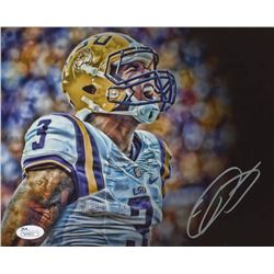 Odell Beckham Jr. Signed LSU Tigers 8x10 Photo (JSA COA)