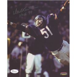 Dick Butkus Signed Chicago Bears 8x10 Photo Inscribed "HOF 79" (JSA COA)