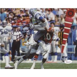 Kenny Easley Signed Seattle Seahawks 8x10 Photo Inscribed "HOF '17" (JSA COA)