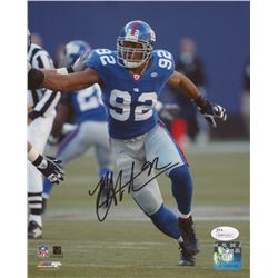 Michael Strahan Signed New York Giants 8x10 Photo (JSA COA)