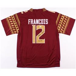 Deondre Francois Signed Florida State Seminoles Jersey Inscribed "Go noles" (JSA COA)