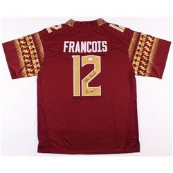 Deondre Francois Signed Florida State Seminoles Jersey Inscribed "Go noles" (JSA COA)