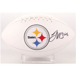 Le'Veon Bell Signed Pittsburgh Steelers Logo Football (JSA COA)