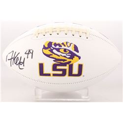 Arden Key Signed LSU Tigers Logo Football (JSA COA)