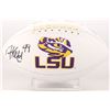 Image 1 : Arden Key Signed LSU Tigers Logo Football (JSA COA)