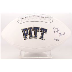 Tyler Boyd Signed Pittsburgh Panthers Logo Football (JSA COA)