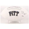 Image 1 : Tyler Boyd Signed Pittsburgh Panthers Logo Football (JSA COA)