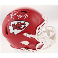 Marcus Allen Signed Kansas City Chiefs Full-Size Speed Helmet Inscribed "HOF 03" (Beckett COA  Allen