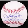 Image 1 : Pete Rose Signed OML Baseball Inscribed "Hit King 4256" (Radtke COA)