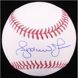 Andruw Jones Signed OML Baseball (Radtke COA)