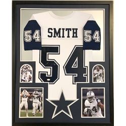 Jaylon Smith Signed 34x42 Custom Framed Jersey (JSA COA)