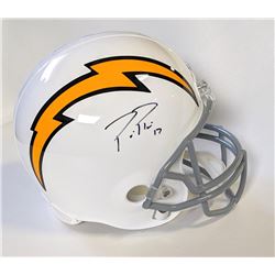 Philip Rivers Signed Los Angeles Chargers Full-Size Helmet (Beckett COA)