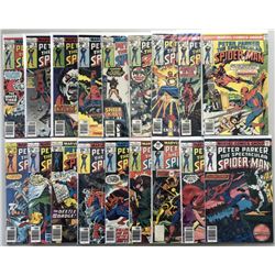Lot of (37) 1976-1979 Marvel "Spectacular Spider-Man" 1st Series Comic Books #1-37