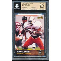 1996-97 Score Board All Sport PPF #139 Ray Lewis (BGS 9.5)