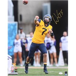 Will Grier Signed West Virginia Mountaineers 16x20 Photo (JSA COA)