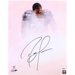 Ray Lewis Signed Baltimore Ravens 16x20 Photo (Beckett COA)