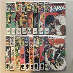 Lot of (17) 1981-1984 Marvel "Uncanny X-Men" 1st Series Comic Books with #170, #172-178, #180, #182-