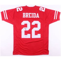 Matt Breida Signed Jersey (Beckett COA)