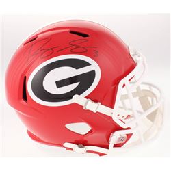 Roquan Smith Signed Georgia Bulldogs Full-Size Speed Helmet (Beckett COA)